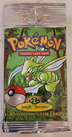 Wizards of the Coast FACTORY SEALED Pokemon Jungle Booster Pack - Image 1