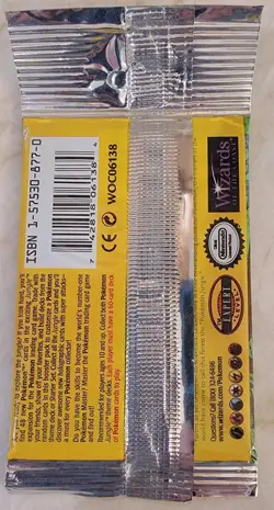 Wizards of the Coast FACTORY SEALED Pokemon Jungle Booster Pack - Image 2