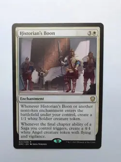 MTG Historian's Boon (DMC) Commander: Dominaria United Regular Rare 021/048 - Image 1