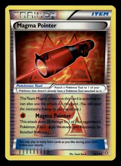 Magma Pointer 24/34 Reverse Holo Double Crisis Pokemon Card - Image 1