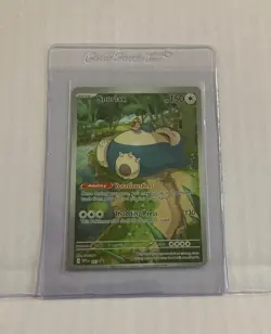 Snorlax SVP 051 Promo Holo English 151 - Pokemon TCG - NM+ - Image 1