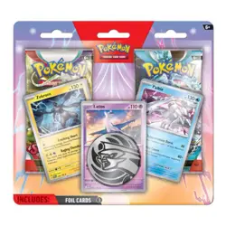 2023 Pokemon TCG Enhanced Sealed 2 Pack Blister Zekrom Latios. Boosters Coin - Image 1