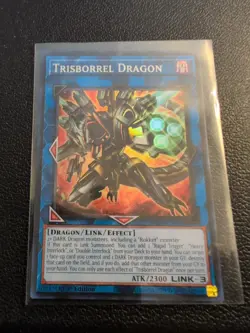 Yugioh! Trisborrel Dragon BPRO-EN048 Super Rare 1st Edition - Image 1
