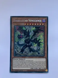 Diabellstar Vengeance ALIN-EN011 Secret Rare 1st Edition Yu-Gi-Oh! - Image 1