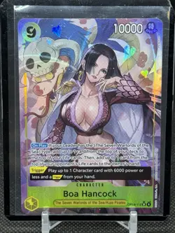 One Piece TCG Boa Hancock OP14-112 SR Parallel Alt Art Holo NM - Image 1