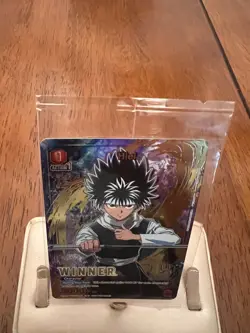 Union Arena Card Game Winner Card Hiei 081 Foil English - Image 2