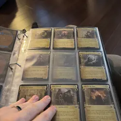 Binder Of Mtg Lotr Cards Uncommon Etc. - Image 5