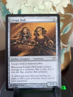 Creepy Doll Regular - Innistrad MTG-LP TCG CARD - Image 1
