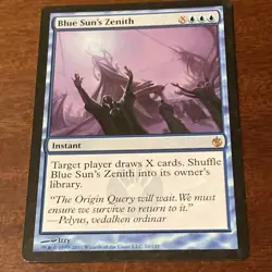 Blue Sun's Zenith 20 Mirrodin Besieged Regular MTG TCG CARD NM - Image 1