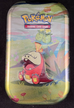 Pokemon TCG - Paldea Friends Mini Tin - 2 Booster Packs/Sticker Sheet/Art Card - Image 1