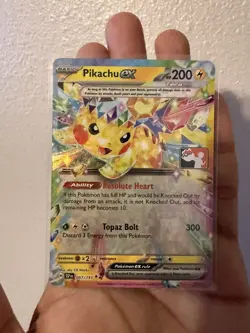 Pikachu ex (Stamped) - 057/191 (Prize Pack Series Cards) - Near Mint NM - Image 1