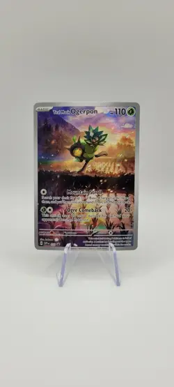 Pokemon TCG: Teal Mask Ogerpon SVP123 Sv: Scarlet & Violet Promo Cards Holo NM - Image 1