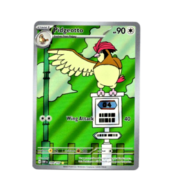 Pokemon Obsidian Flames PIDGEOTTO 208/197 Illustration Rare Card MINT-NM - Image 1
