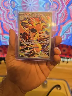 Pokemon TCG Ethan's Typhlosion Destined Rivals Illustration Rare Card 190/182 - Image 1