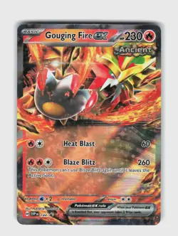 SV: Scarlet & Violet Promo Cards #144 Gouging Fire ex - Image 1