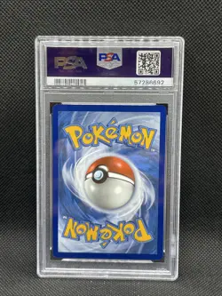 2020 Champions Path Black Star Promo Charizard V SWSH050 Pokemon Card PSA 9 - Image 2