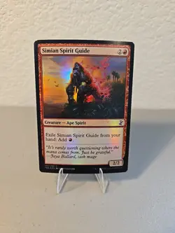 MTG Simian Spirit Guide Foil LP Time Spiral Remastered - Image 1