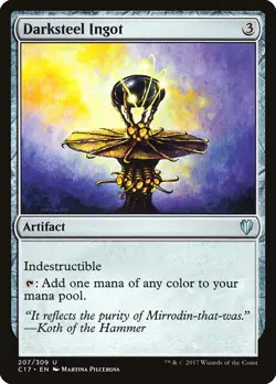 Darksteel Ingot [Commander 2017] Magic MTG - Image 1