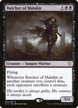 Butcher of Malakir [Commander 2017] Magic MTG - Image 1