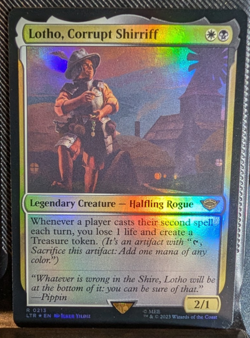 Foil Lotho, Corrupt Shirriff - the Lord of the Rings - Image 1
