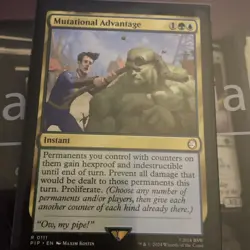 Mutational Advantage Universes Beyond: Fallout Regular RARE - Image 1