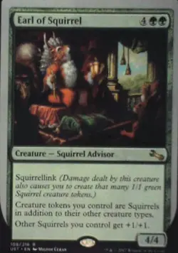 Earl of Squirrel - Unstable: #108, Magic: The Gathering Nm C259 - Image 1