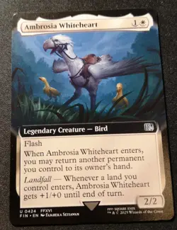 Ambrosia Whiteheart - Extended Art - FIN - NM Unplayed - EN - 0424 - Image 1