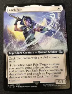 Zack Fair - Extended Art - FIN - MTG - EN - NM - 0435 - Image 1
