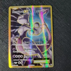 Mewtwo EX Full Art 103/108 Pokemon XY Evolutions Ultra Rare Holo 2016 NM - Image 1