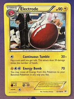 Electrode 22/108 Roaring Skies Regular Pokemon Card TCG - Image 1