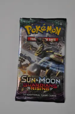 Pokemon Sun and Moon Guardians Rising FOUR (4) packs Factory Sealed New - Image 4
