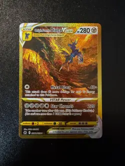 Origin Forme Dialga VSTAR Secret GG68/GG70 Pokemon Crown Zenith Galarian Gallery - Image 1