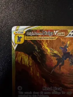 Origin Forme Dialga VSTAR Secret GG68/GG70 Pokemon Crown Zenith Galarian Gallery - Image 2
