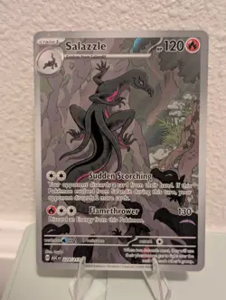 Salazzle 224/217 IR Ascended Heroes Evolution English Pokemon TCG - Image 1