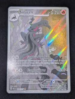 Salazzle 224/217 IR Ascended Heroes Evolution English Pokemon TCG - Image 2