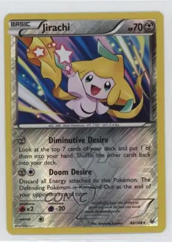 Jirachi Reverse Foil Pokemon XY Roaring Skies #42 - Image 1