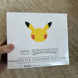 Pokemon Celebrations Elite Trainer Box ETB (Small Corner Hole) - Image 1