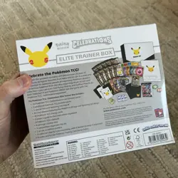 Pokemon Celebrations Elite Trainer Box ETB (Small Corner Hole) - Image 3