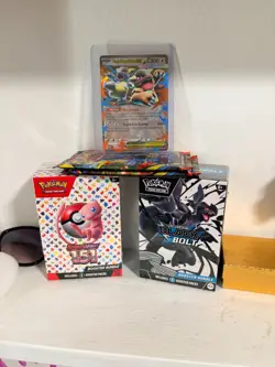 Sealed Pokemon Lot (151,Black Bolt, Phantasmal Flames) - Image 1