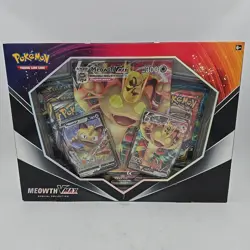 Pokemon MEOWTH VMAX Special Collection Factory Sealed Box (5 PACKS PER BOX) 820650803949 - Image 1