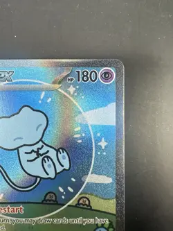 Mew EX 232/091 Special Illustration Rare Paldean Fates Pokemon “Bubble Mew” - Image 3