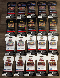 Pokemon TCG Sealed Lot Of 20 Mixed Single Sleeved Packs - Image 2