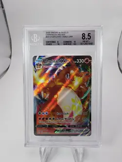 Charizard Vmax 20/189 Pokemon Darkness Ablaze 2025 BGS Beckett 8.5 - Image 1