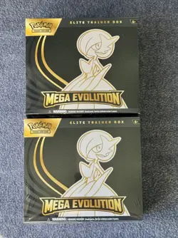 2x Pokemon TCG Mega Evolution Gardevoir Elite Trainer Box - Image 1