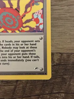 Pokemon TCG Trainer Tickling Machine Gym Heroes 119/132 1st Ed Uncommon Regular… - Image 3