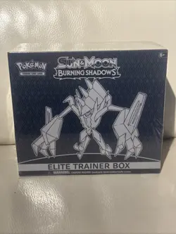 Pokemon TCG Sun & Moon Burning Shadows Elite Trainer Box ETB NEW SEALED NO RIPS - Image 1