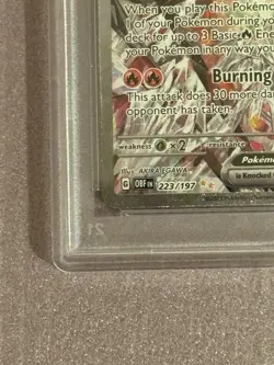 Pokemon Charizard ex 223/197 Obsidian Flames Special Illustration Holo PSA 10 - Image 3