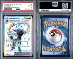 2025 POKEMON SVP EN-SV BLACK STAR PROMO #176 UMBREON EX PSA 9 - Image 1