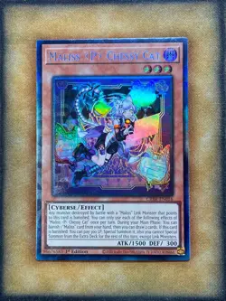 Yugioh Maliss P Chessy Cat CRBR-EN016 Collector Rare 1st Ed NM - Image 1