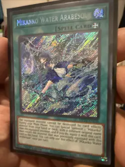 Yugioh Mikanko Water Arabesque MP24-EN136 Secret Rare Misprint - Image 2